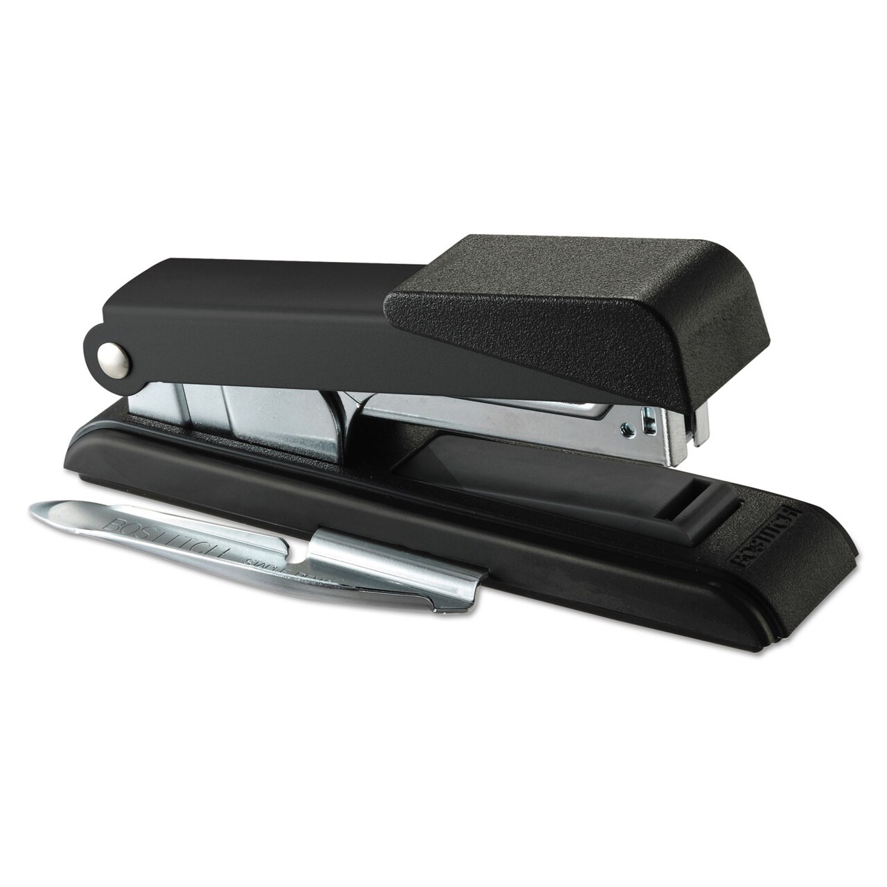 Stanley Bostitch B8 PowerCrown Flat Clinch Premium Stapler 40-Sheet Capacity Black